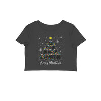 Crop Top (Women) - Meowy Christmas (5 Colours)