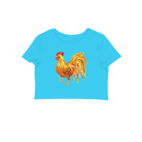 Crop Top (Women) - Cock-a-Doodle-Doo (10 Colours)