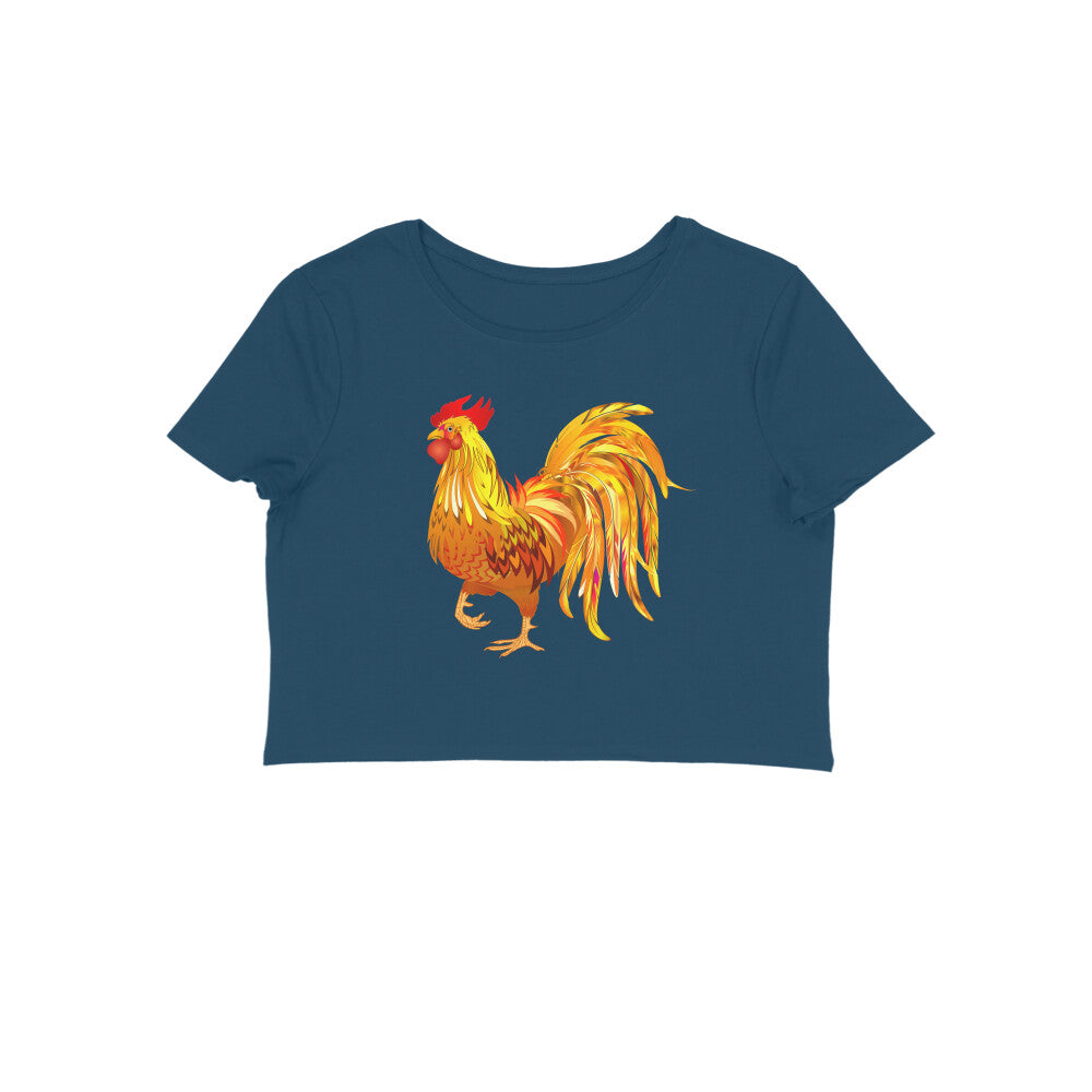 Crop Top (Women) - Cock-a-Doodle-Doo (10 Colours)