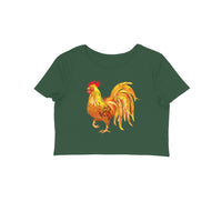 Crop Top (Women) - Cock-a-Doodle-Doo (10 Colours)