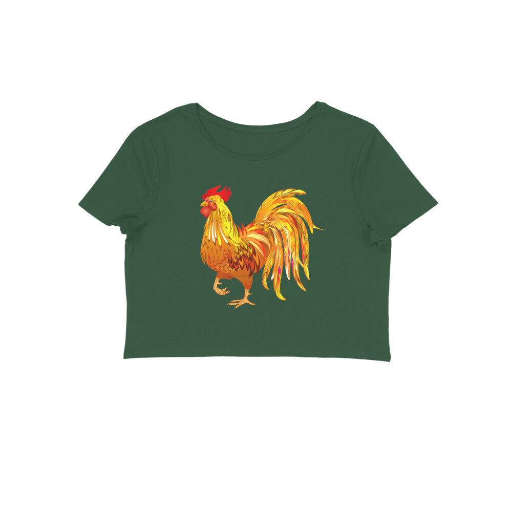 Crop Top (Women) - Cock-a-Doodle-Doo (10 Colours)