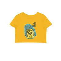 Crop Top (Women) - Cat-titude (8 Colours)