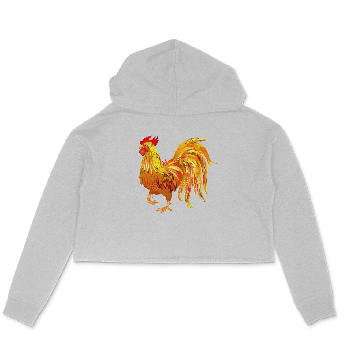 Crop Hoodie (Women) - Cock-a-Doodle-Doo (6 Colours)