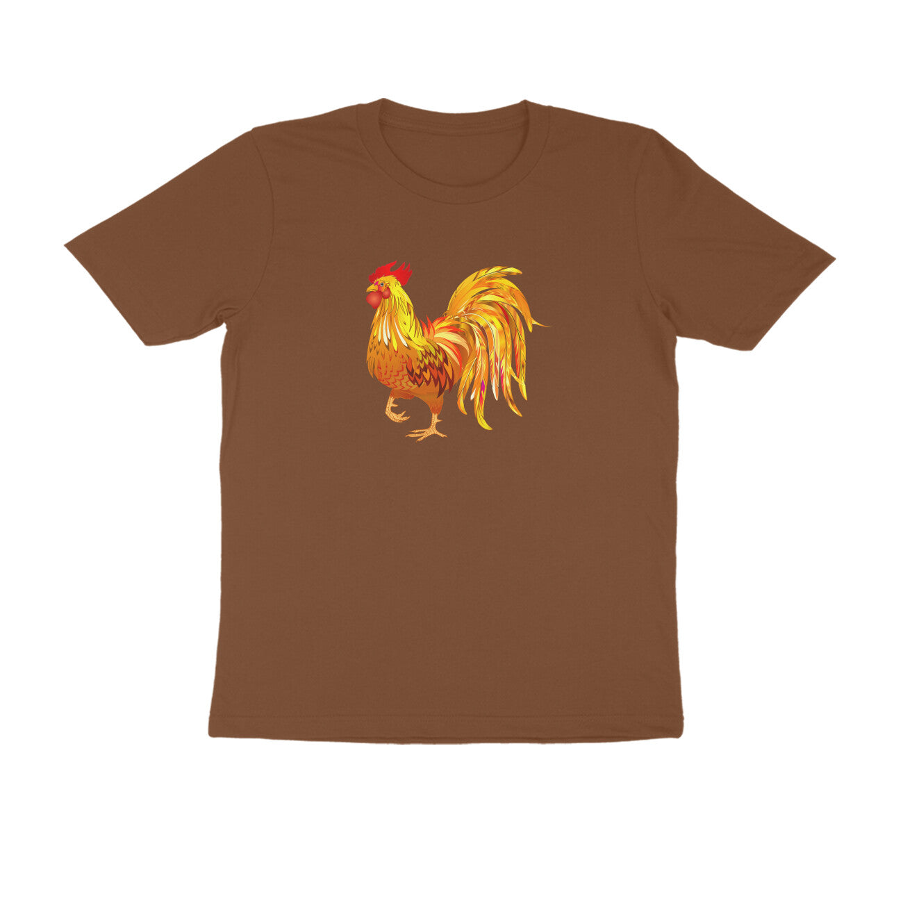 Round Neck T-Shirt (Men) - Cock-a-Doodle-Doo (12 Colours)