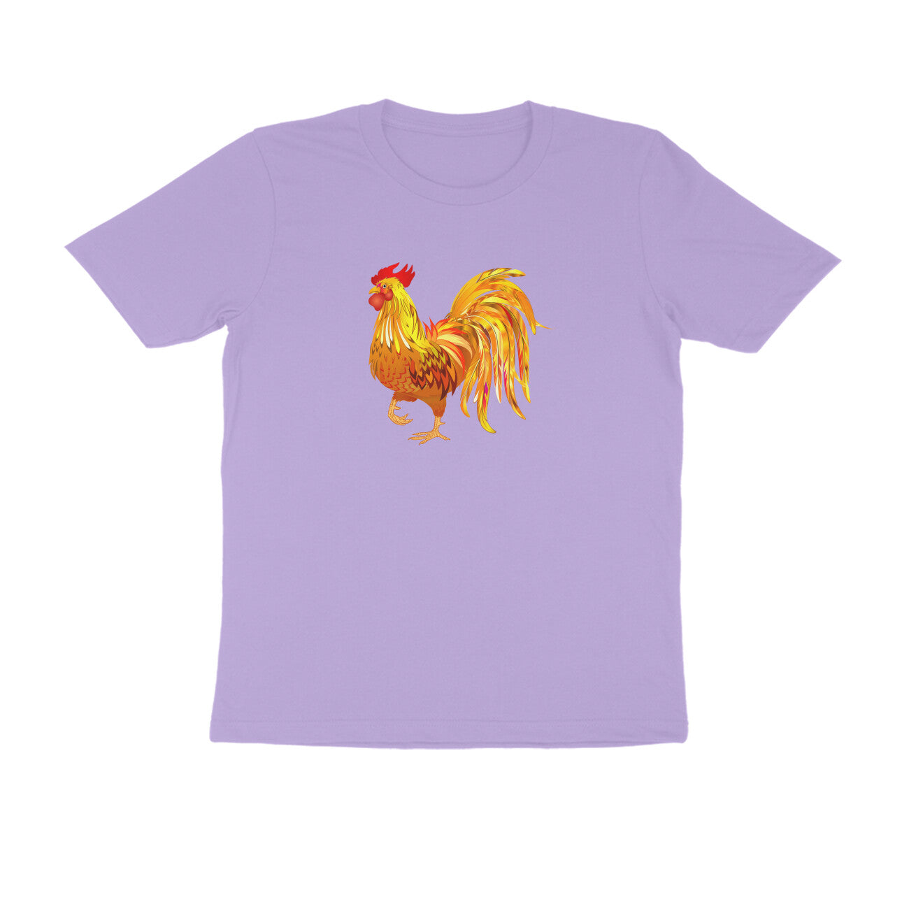 Round Neck T-Shirt (Men) - Cock-a-Doodle-Doo (12 Colours)