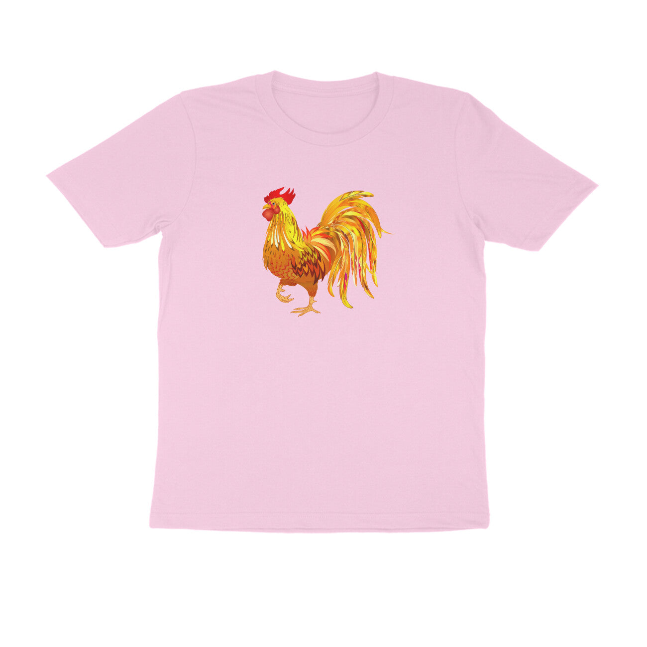 Round Neck T-Shirt (Men) - Cock-a-Doodle-Doo (12 Colours)