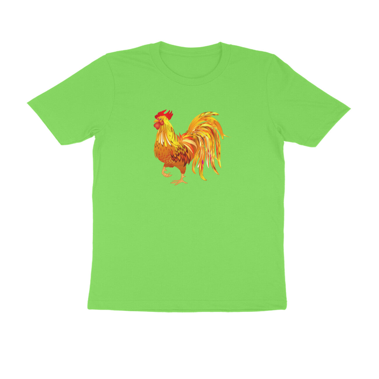 Round Neck T-Shirt (Men) - Cock-a-Doodle-Doo (12 Colours)