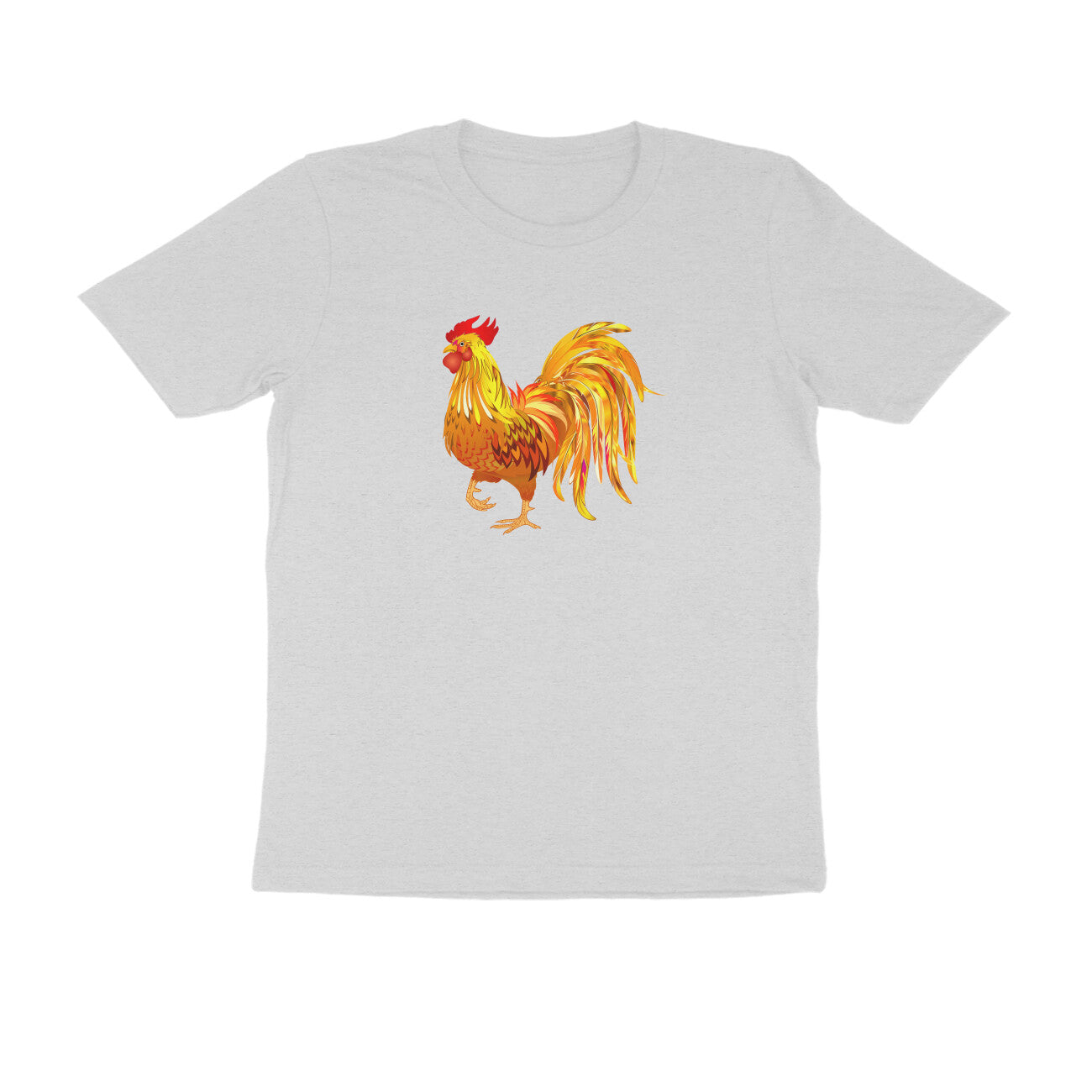 Round Neck T-Shirt (Men) - Cock-a-Doodle-Doo (12 Colours)