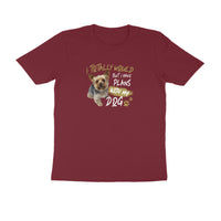 Round Neck T-Shirt (Men) - Busy Yorkie (7 Colours)