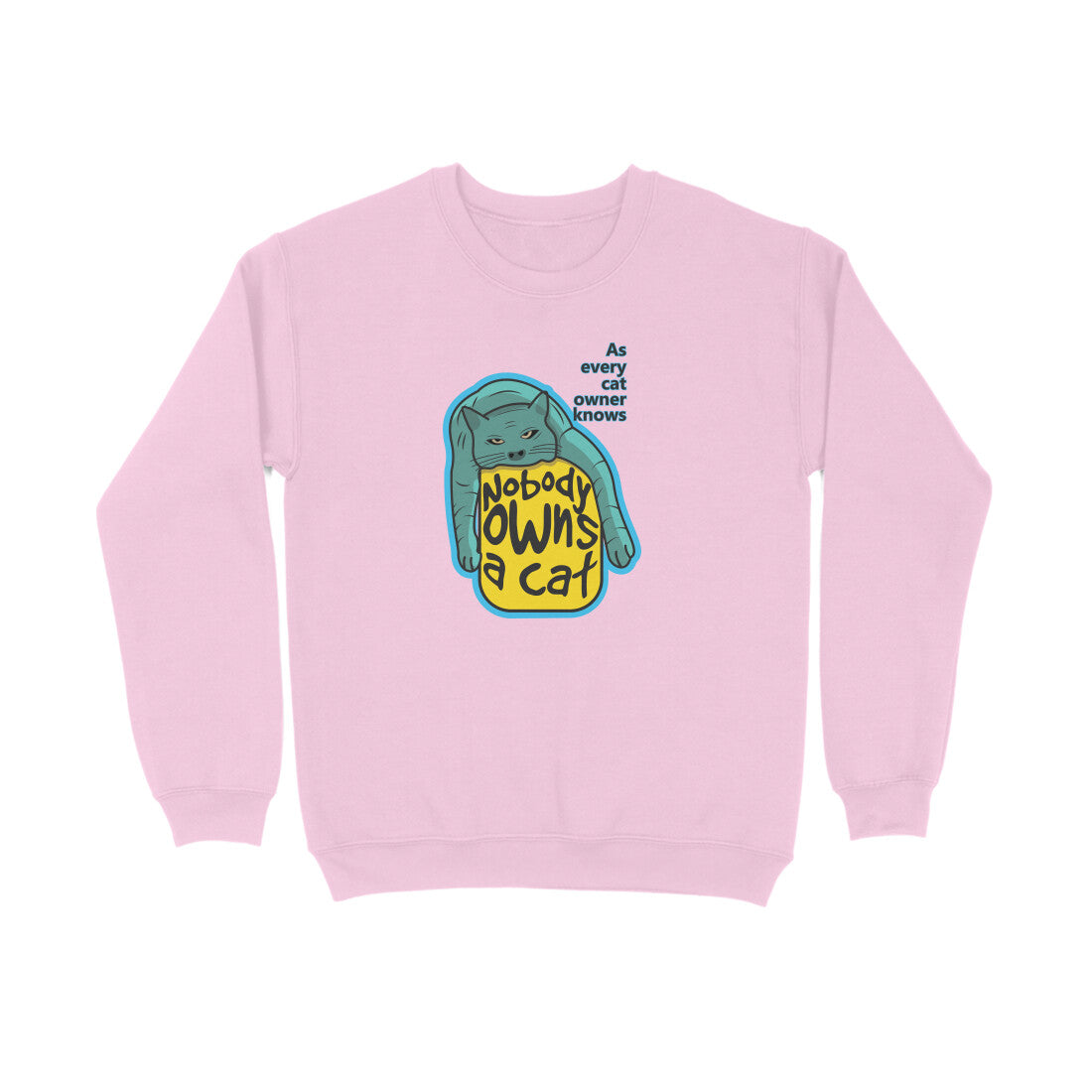 Sweatshirt (Men) - Cat-titude (6 Colours)