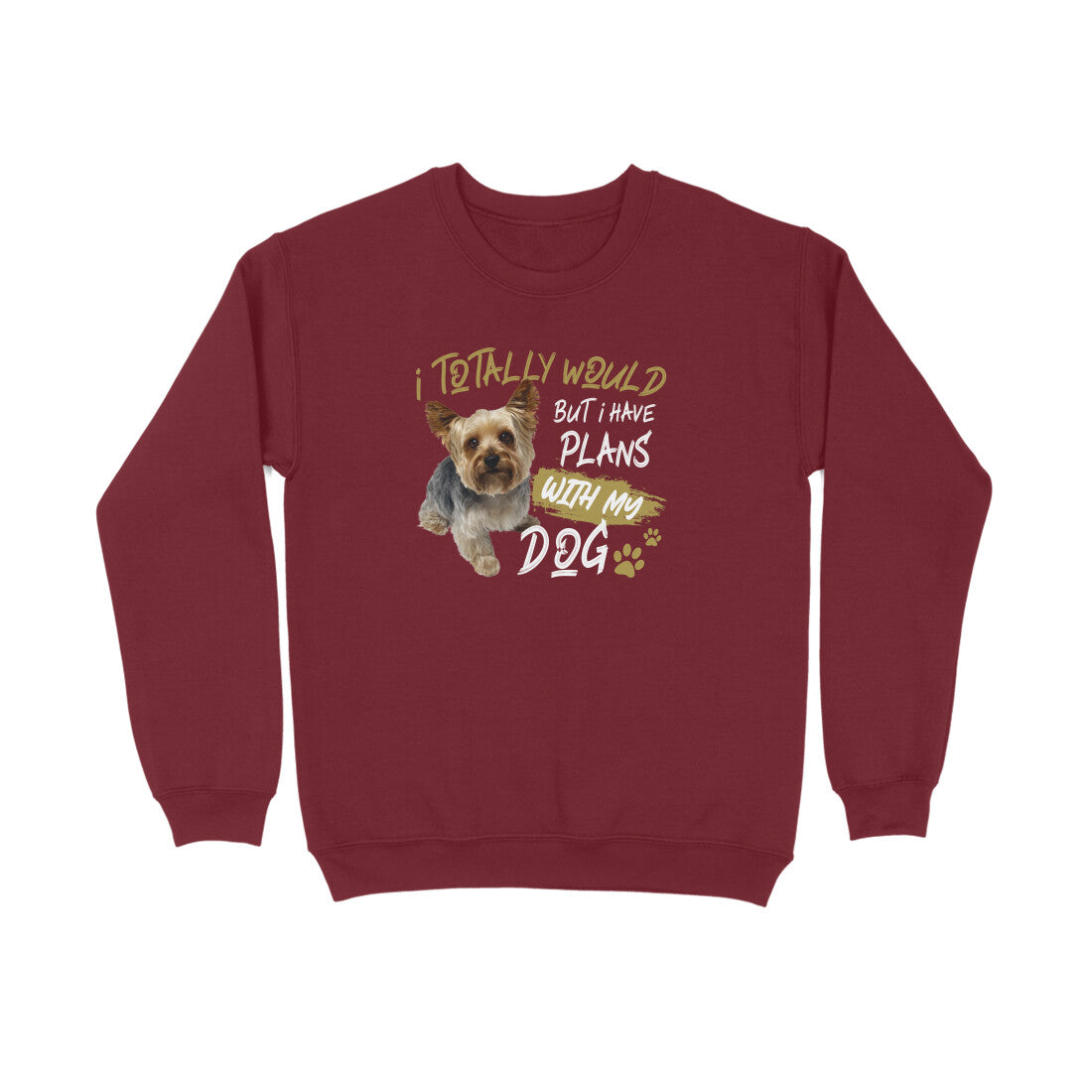 Sweatshirt (Men) - Busy Yorkie (4 Colours)