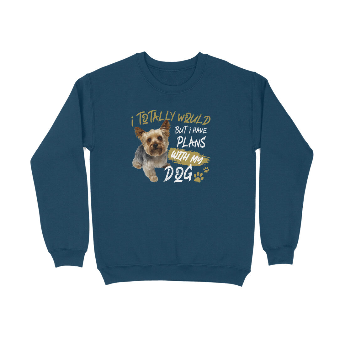 Sweatshirt (Men) - Busy Yorkie (4 Colours)