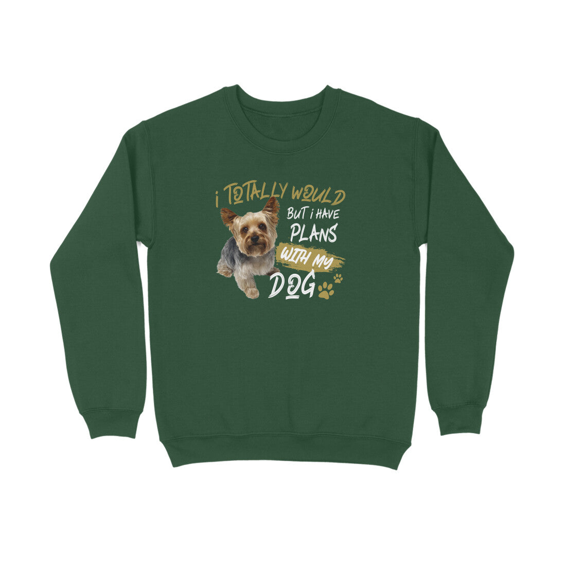 Sweatshirt (Men) - Busy Yorkie (4 Colours)