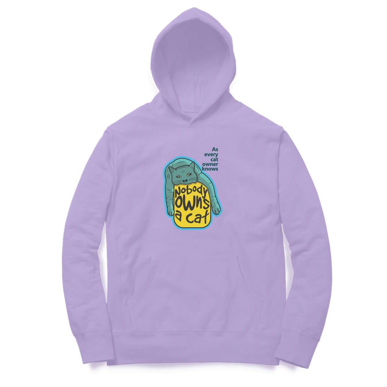 Hoodie (Men) - Cat-titude (6 Colours)