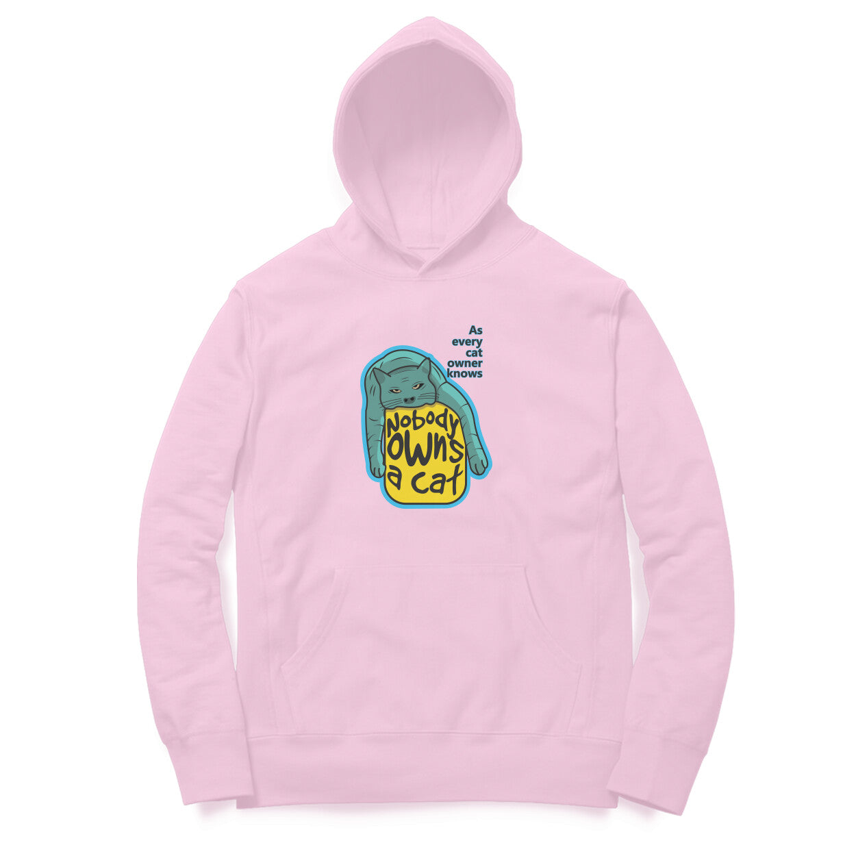 Hoodie (Men) - Cat-titude (6 Colours)