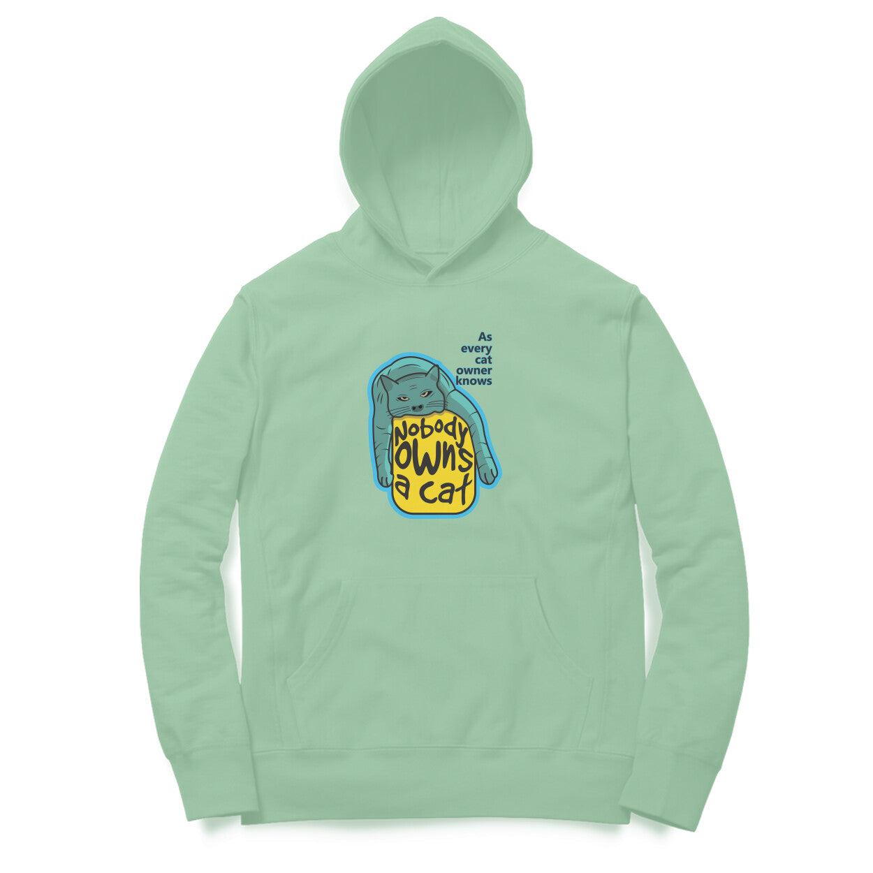 Hoodie (Men) - Cat-titude (6 Colours)
