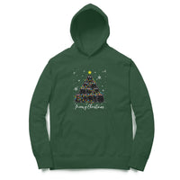 Hoodie (Men) - Meowy Christmas (5 Colours)