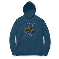 Hoodie (Men) - Meowy Christmas (5 Colours)
