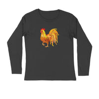 Full Sleeves Round Neck (Men) - Cock-a-Doodle-Doo (5 Colours)