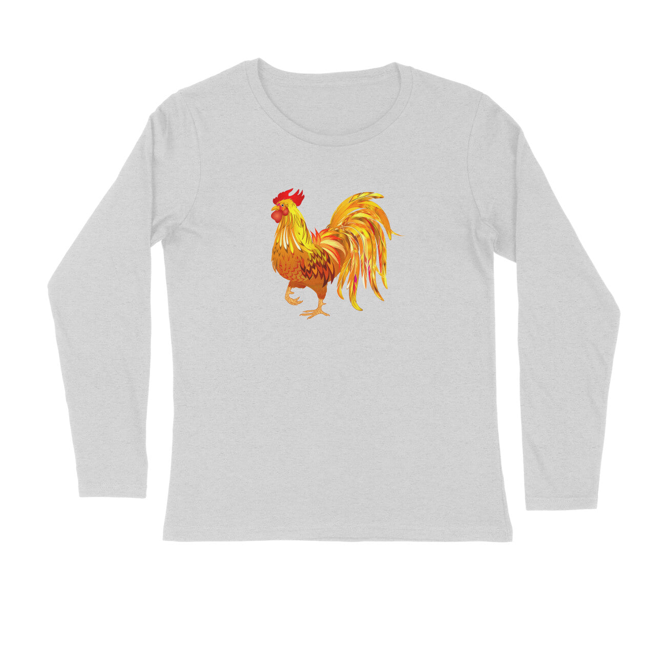Full Sleeves Round Neck (Men) - Cock-a-Doodle-Doo (5 Colours)