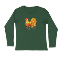 Full Sleeves Round Neck (Men) - Cock-a-Doodle-Doo (5 Colours)