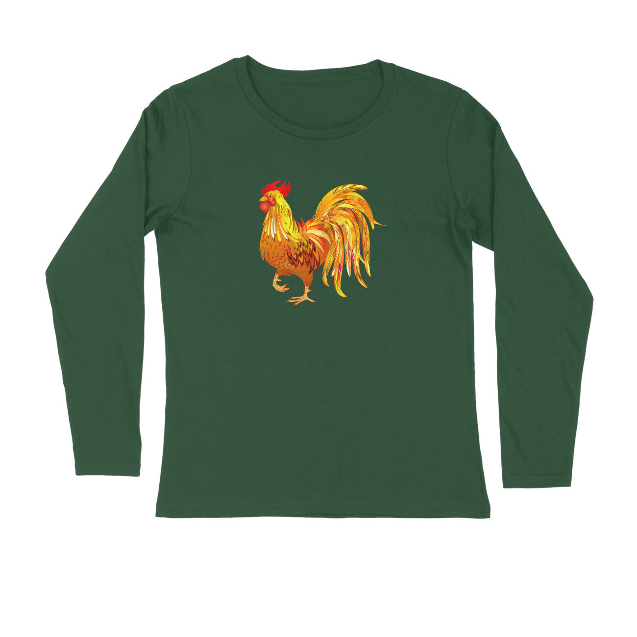 Full Sleeves Round Neck (Men) - Cock-a-Doodle-Doo (5 Colours)