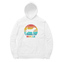 Hoodie (Men) - Beagle Sunset (3 Colours)