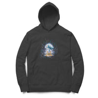 Hoodie (Men) - Little Meowmaid Cat (2 Colours)