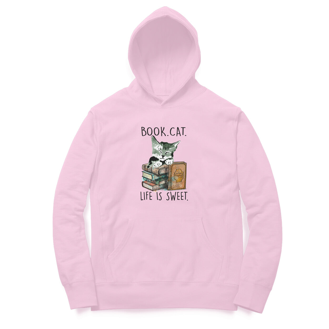 Hoodie (Men) - Nerdy Kitty (5 Colours)