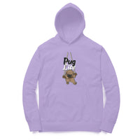 Hoodie (Men) - Pug Life (5 Colours)