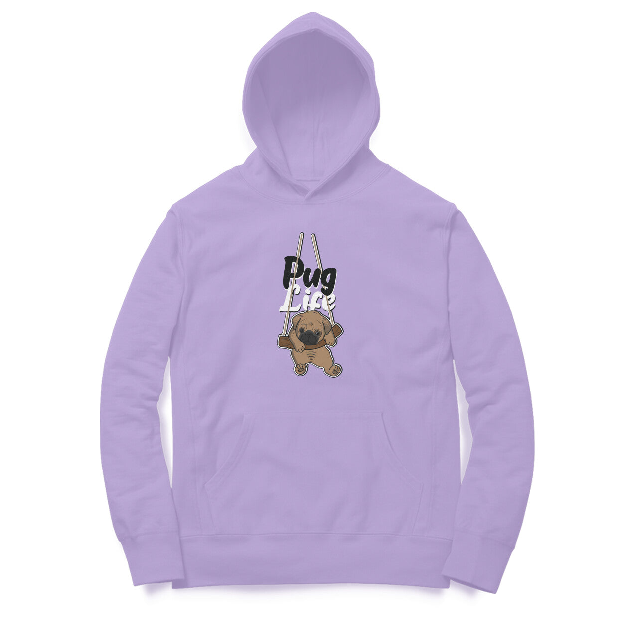 Hoodie (Men) - Pug Life (5 Colours)