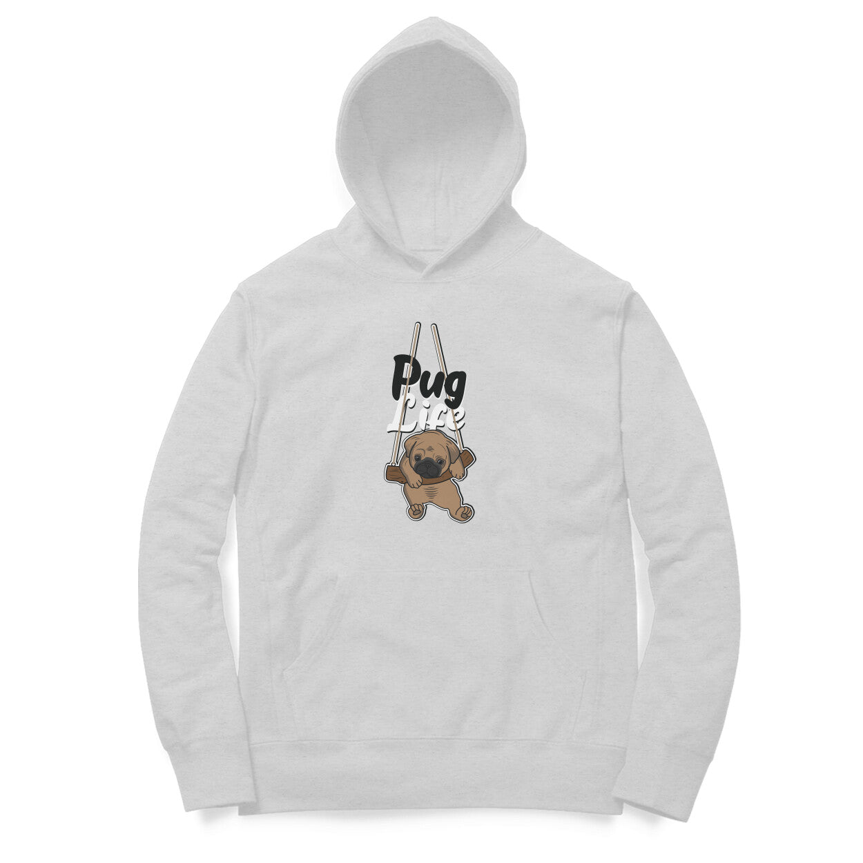 Hoodie (Men) - Pug Life (5 Colours)