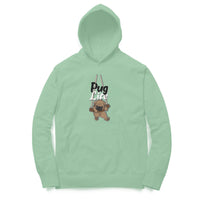 Hoodie (Men) - Pug Life (5 Colours)