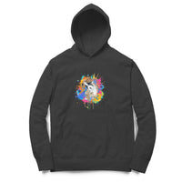 Hoodie (Men) - Splashes Of Joy Puppy (6 Colours)