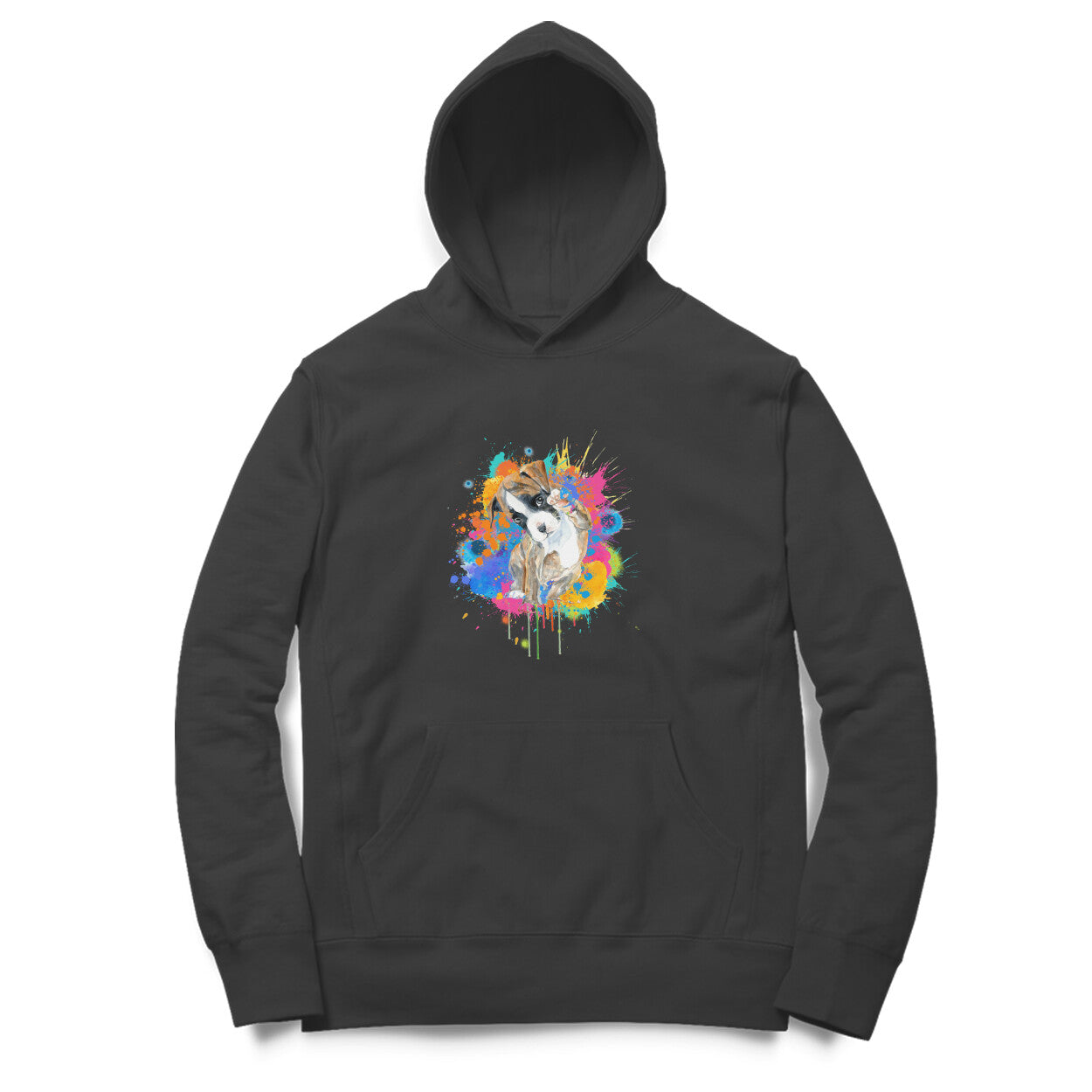 Hoodie (Men) - Splashes Of Joy Puppy (6 Colours)
