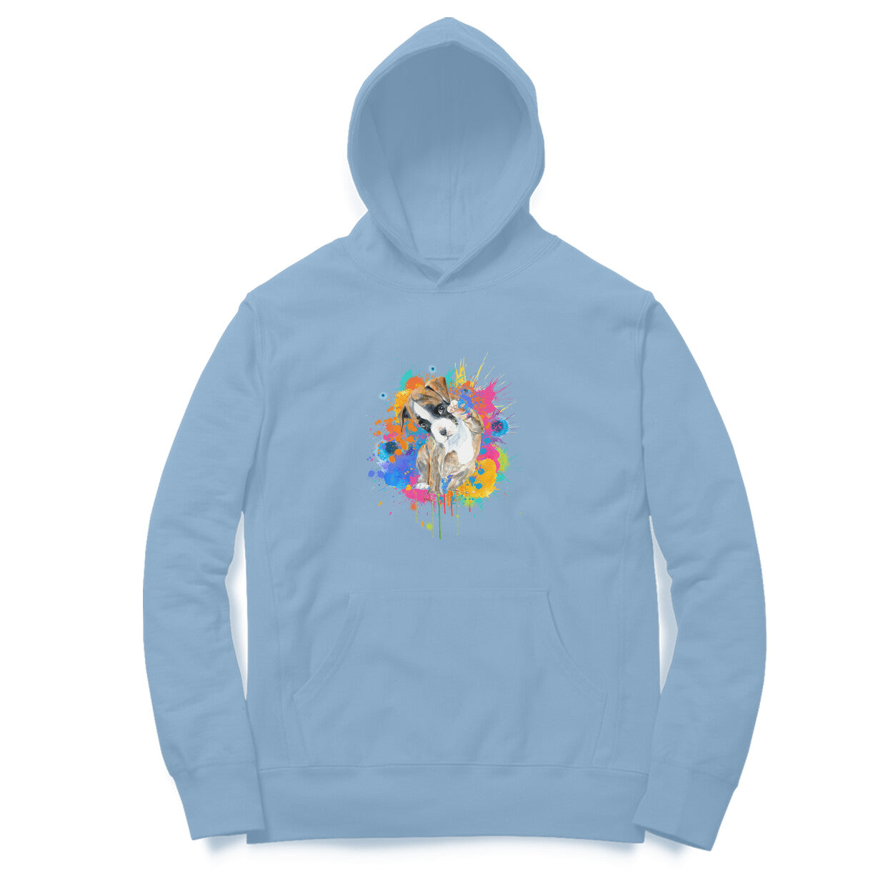 Hoodie (Men) - Splashes Of Joy Puppy (6 Colours)
