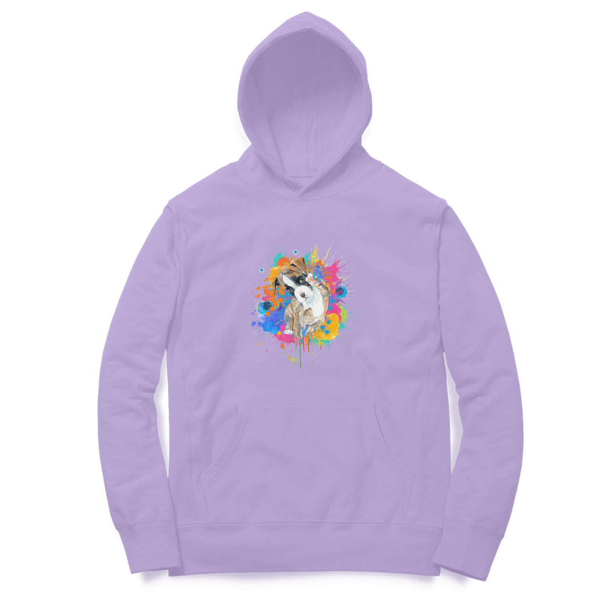 Hoodie (Men) - Splashes Of Joy Puppy (6 Colours)