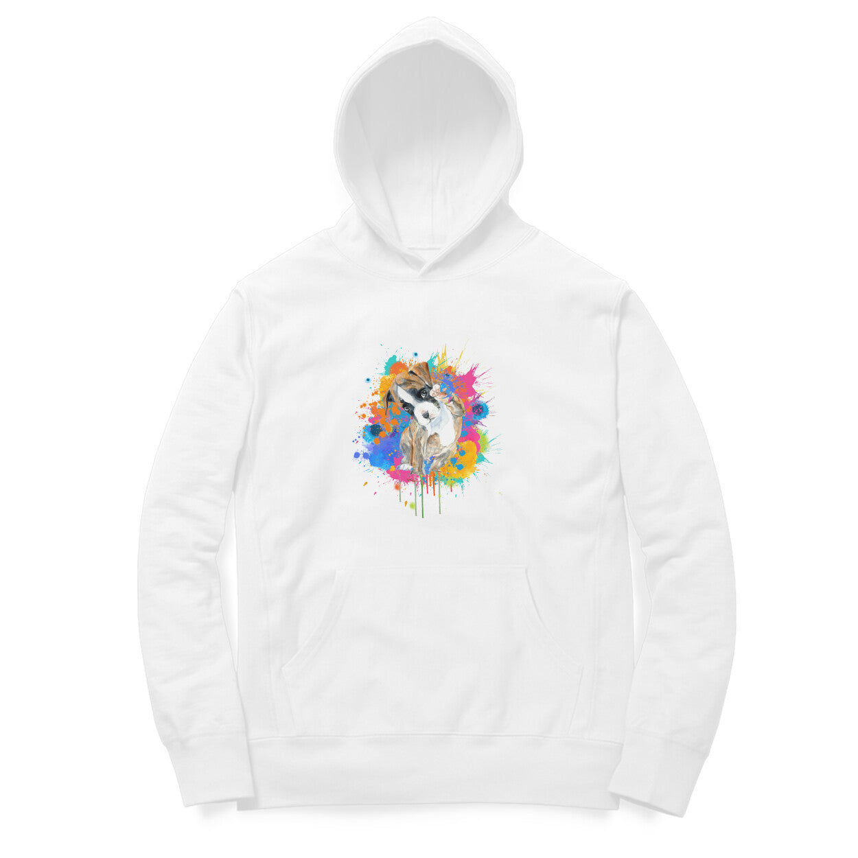 Hoodie (Men) - Splashes Of Joy Puppy (6 Colours)