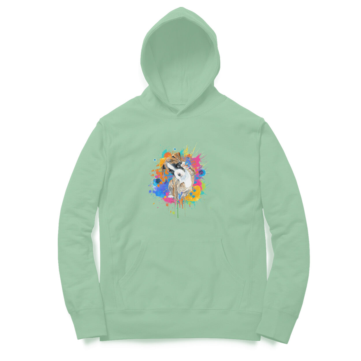 Hoodie (Men) - Splashes Of Joy Puppy (6 Colours)