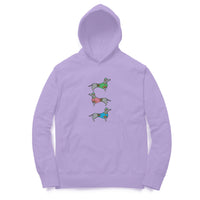 Hoodie (Men) - Three Daschunds (6 Colours)