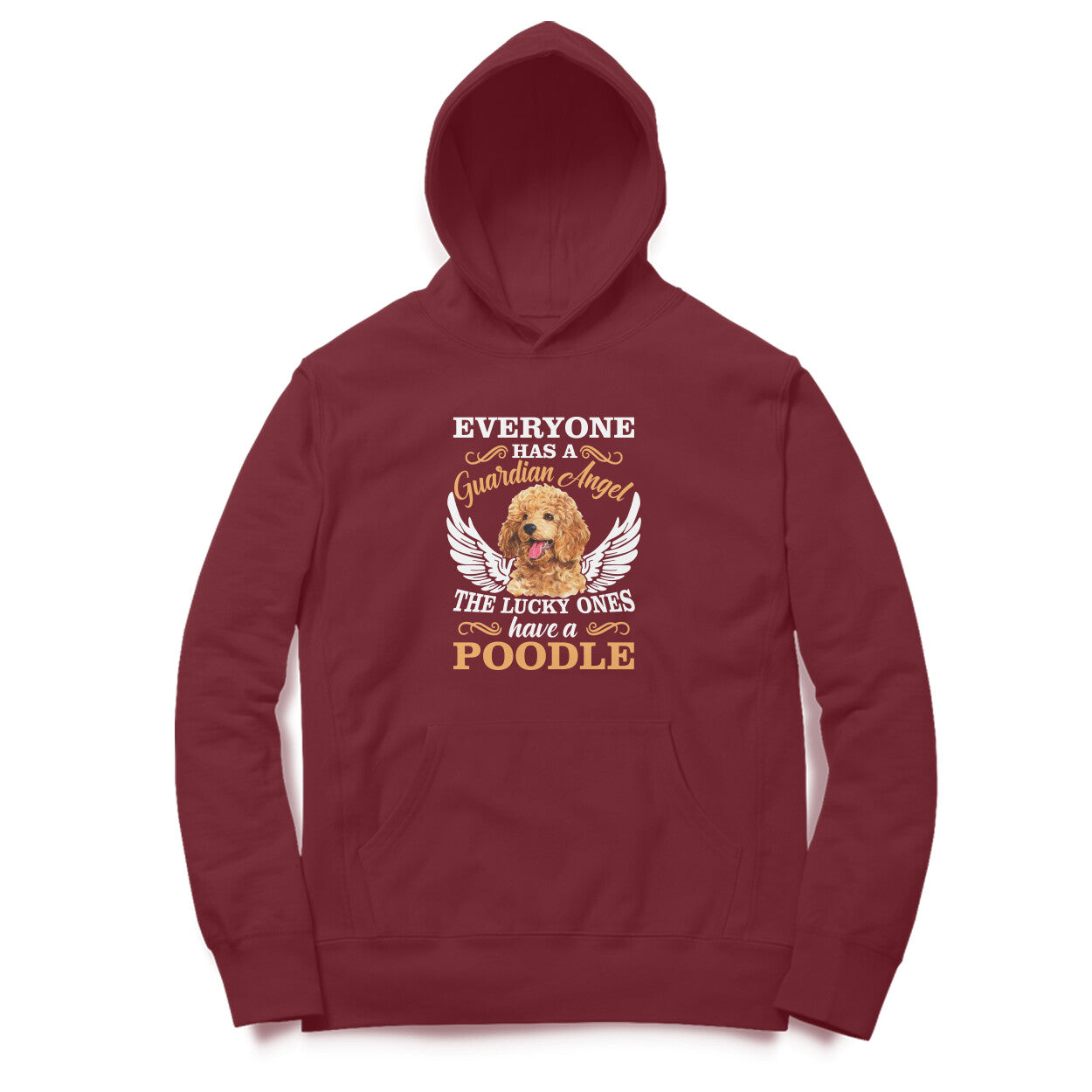 Hoodie (Men) - Angelic Poodle (4 Colours)