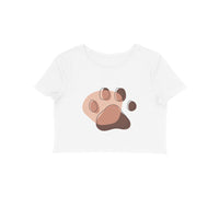 Crop Top (Women) - Pawsitive Vibes (9 Colours)