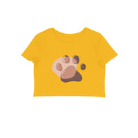 Crop Top (Women) - Pawsitive Vibes (9 Colours)