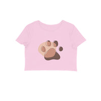 Crop Top (Women) - Pawsitive Vibes (9 Colours)