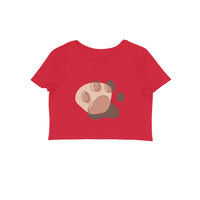 Crop Top (Women) - Pawsitive Vibes (9 Colours)