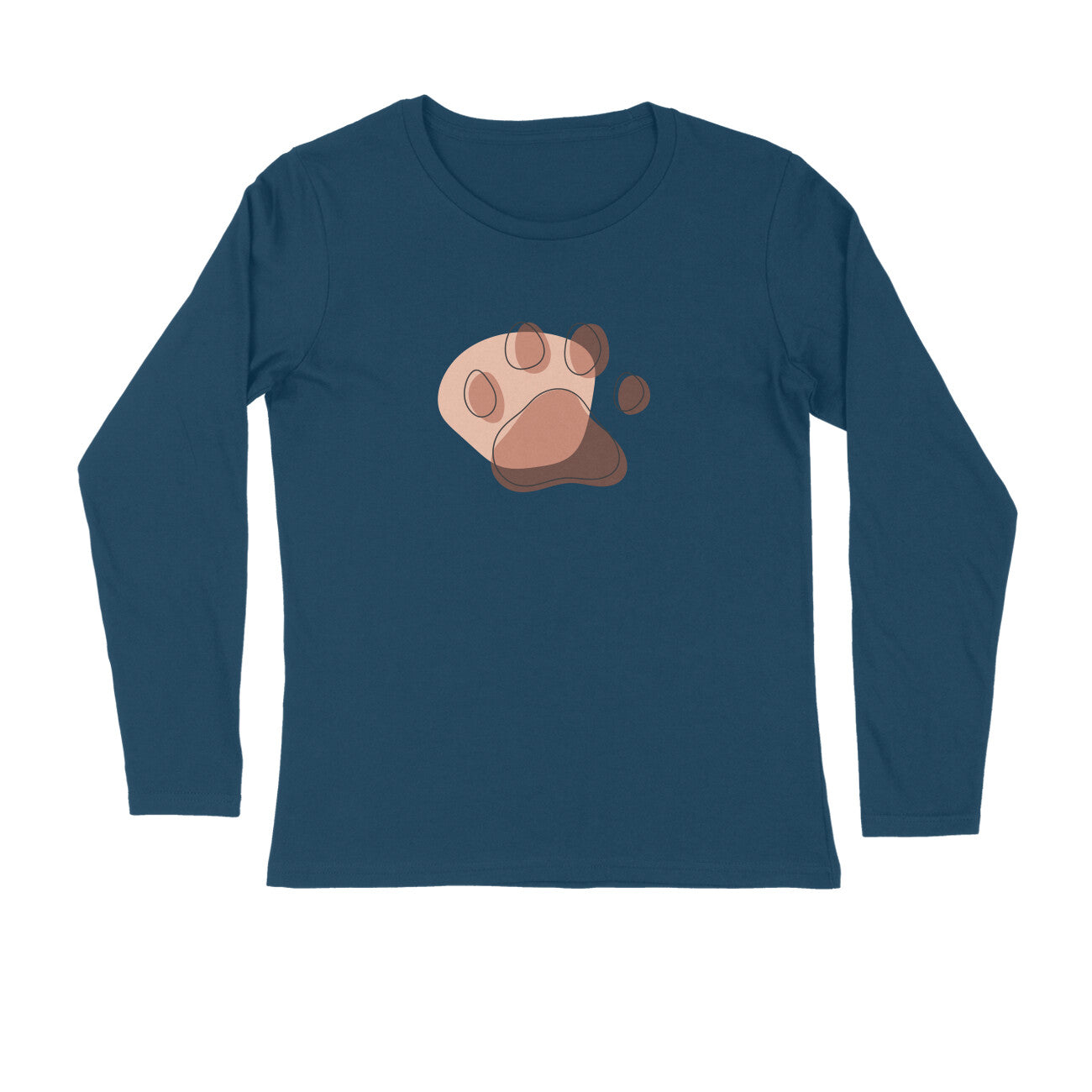 Full Sleeves Round Neck (Men) - Pawsitive Vibes (6 Colours)