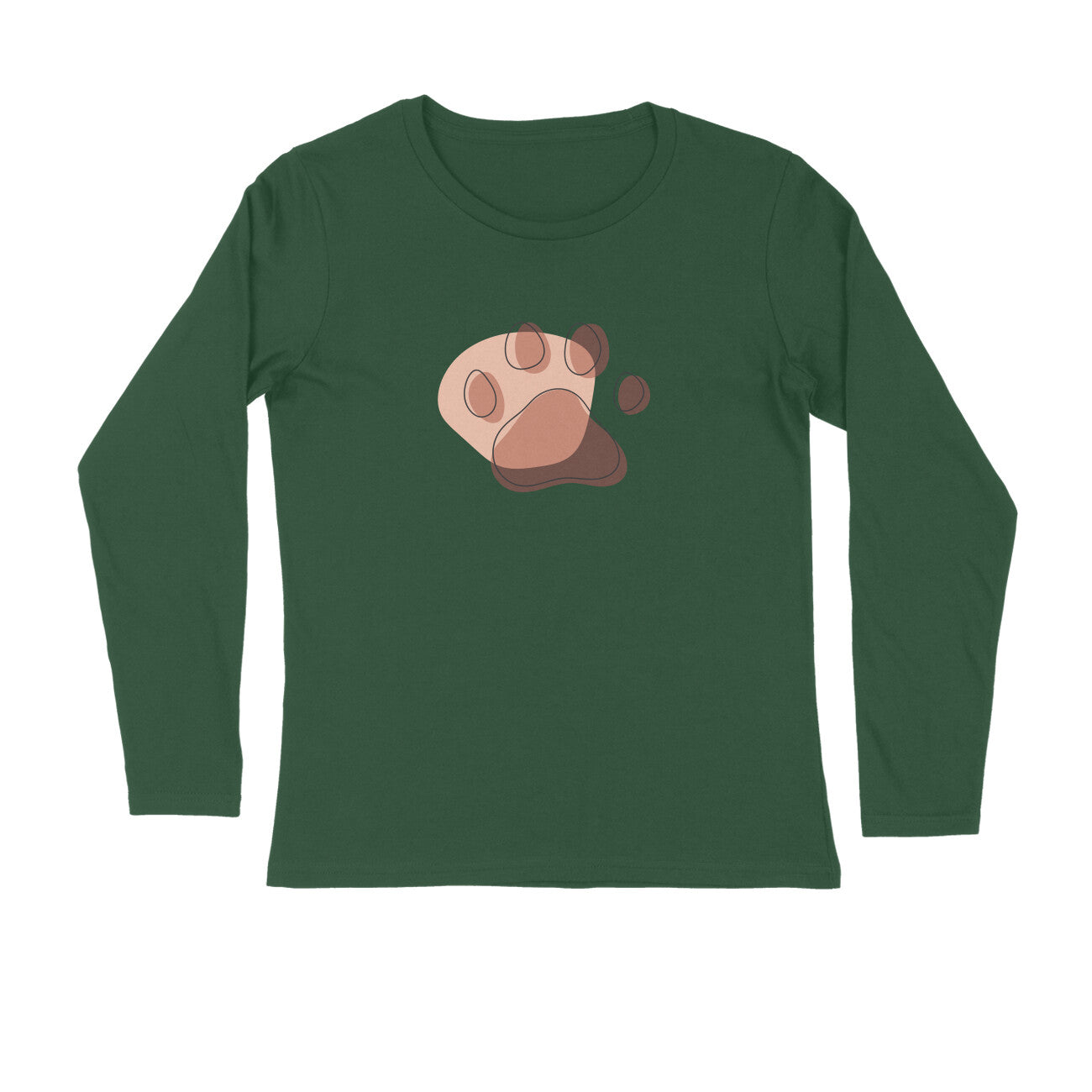 Full Sleeves Round Neck (Men) - Pawsitive Vibes (6 Colours)