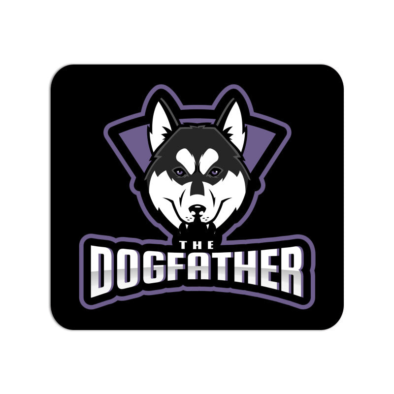 The Dogfather Husky Mouse Pad