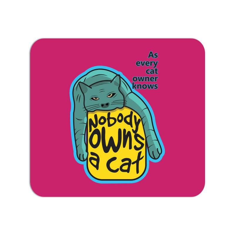 Cat-titude Mouse Pad