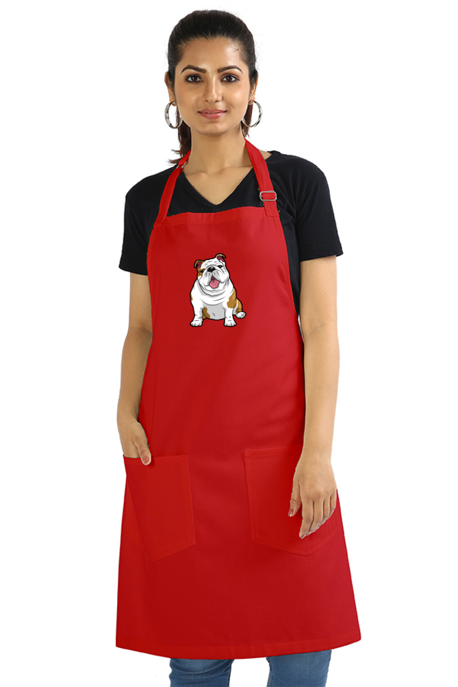 Wringkly Sprinkly Bulldog Apron (6 Colours)